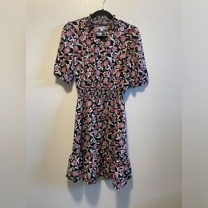 Floral Paisley MIDI Dress